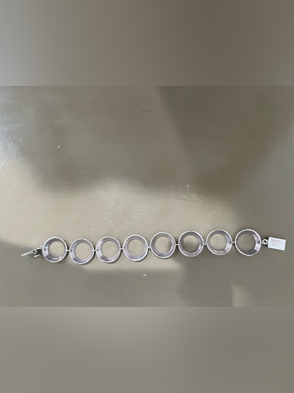 Sterling Silver Linked Circle Bracelet